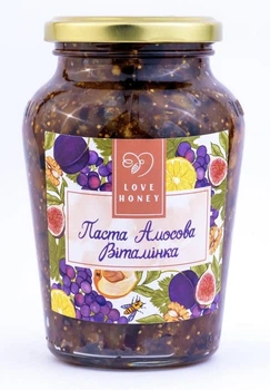 Паста Амосова з медом та сухофруктами LOVE HONEY "Вітамінка" 625 г