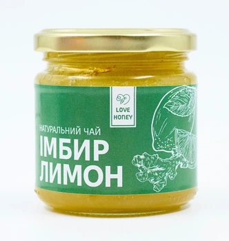 Концентрат ягідно-медовий LOVE HONEY Імбир лимон 220 г
