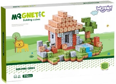 Klocki magnetyczne Woopie Konstrukcyjne Świat Klocków 108 elementów (5906280655976)