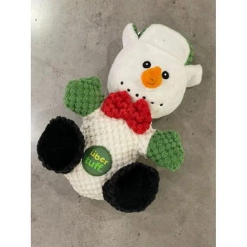 Іграшка для собак SANDWICH СНІГОВИК плюшевий зі звуком, білий 16*32cm Charming Toy 000355300