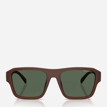 Солнцезащитные очки мужские Armani Exchange 120666012 Коричневые (1161062290)