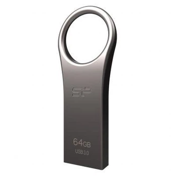 USB флеш накопитель Silicon Power 64GB Jewel J80 Titanium USB 3.0