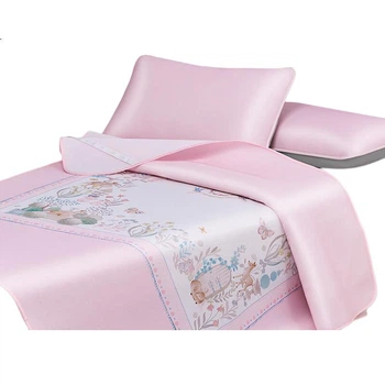 Коврик Luolaikids класс А охлаждающий из ледяного шелка стираемый, 90x195 см
