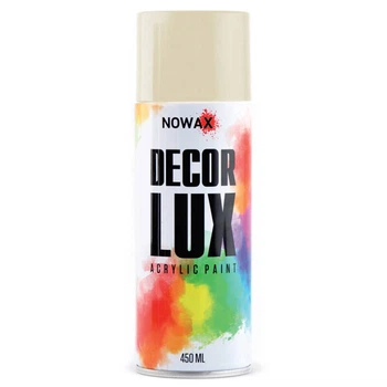 Фарба акрилова NOWAX, spray 450ml.,кремовий,(CREAM/RAL9001)