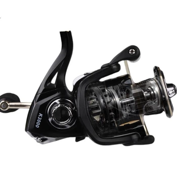 Катушка безынерционная HISTAR Lure 2000 K-Red цельнометаллическая для дальнего заброса