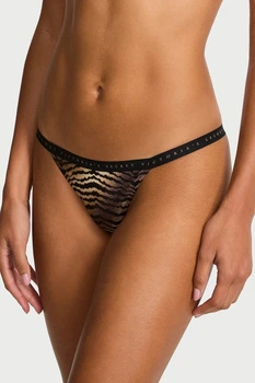 Трусики стринг Victoria's Secret 4(L) Коричневый (152818)