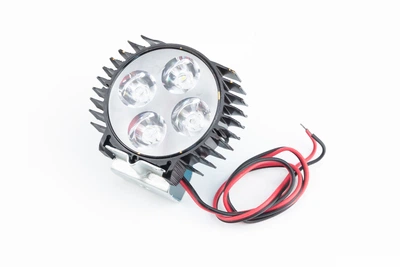 Фара дополнительная светодиодная-4 LED с креплением, "компакт", чёрная