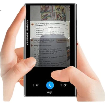 MP3-плеер Aigo AN86 на Android 14 с Wi-Fi и камерой, 4/96 ГБ, экран 5 дюймов