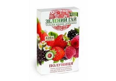 Удобрение Зеленый Гай AQUA клубника, 300 г. 010029