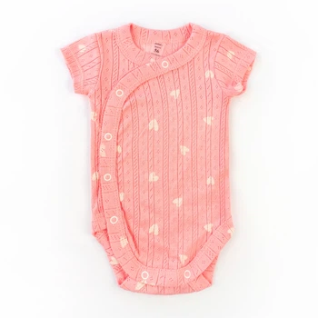 Боді для дівчаток з коротким рукавом та принтом Dexter`s 62 Рожевий (904375-62-sm)