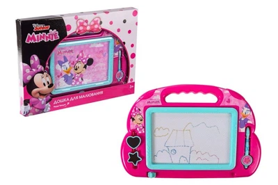 Доска магнитная Disney "Minnie Mouse" D-3405 для рисования, цветная, в коробке – 38*3*28 см, р-р игрушки – 35.5*24*2.5 см