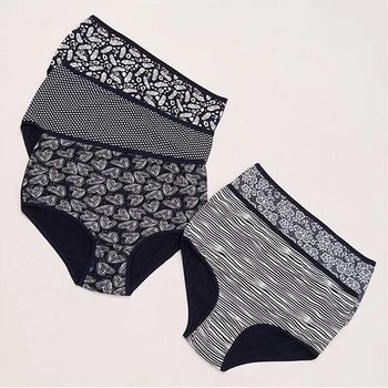 Женские трусики слипы 8XL рисунок 20195 - 5 шт