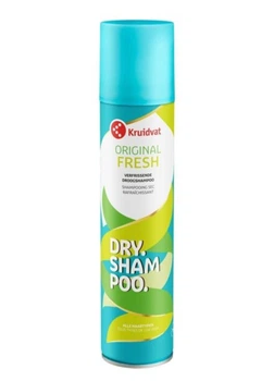 Сухий шампунь Kruidvat Original Fresh XXL для всіх типів волосся 400 мл