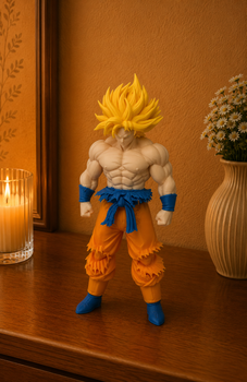 Фігурка Гоку Супер Саян (Super Saiyan Goku) з аніме Dragon Ball Z, колекційна статуетка