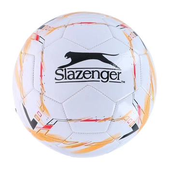 Мяч футбольный Slazenger размер 5 White/Orange (871125201844_05)