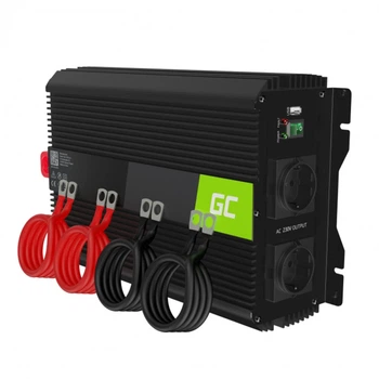 Інвертер Green Cell PRO 12V-230V 2000W/4000W модульована синусоїда (INVGC10)