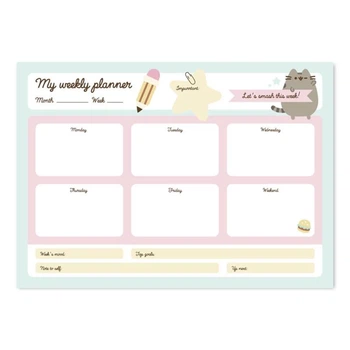 Еженедельный планер Pusheen Foodie A4 54 страницы (BPSA40023)