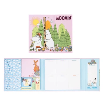 Еженедельник Moomin A4 с клейкими листочками (PSNA010)