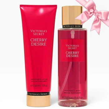 Подарунковий набір Victoria's Secret Cherry Desire Fragrance Lotion + Mist (9802/9800)