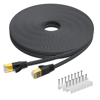 Сетевой кабель Ethernet Cat 7 RJ45 17 м 10 Гбит/с KINBETA
