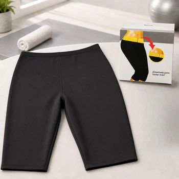 Шорты для похудения Hot Shapers, черные, размер 5XL (Неопреновые бриджи с эффектом сауны)