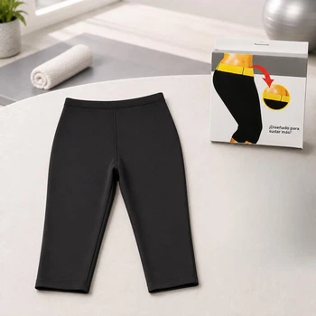 Шорты для похудения Hot Shapers, черные, размер L (Неопреновые бриджи с эффектом сауны)