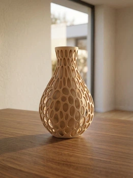Ваза Voronoi Organic 12 x 12 x 17 см