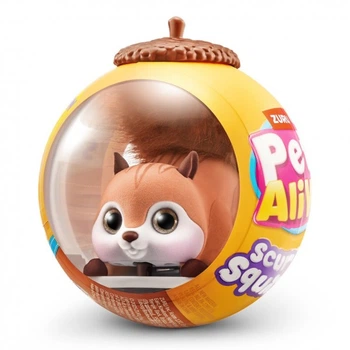 Интерактивная мягкая игрушка "Белочка" Pets & Robo Alive 9565E, серии PETS ALIVE