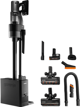 Odkurzacz pionowy akumulatorowy Gorenje SVC296749NEBL