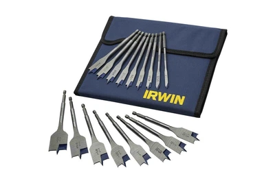 Набір перових свердл по дереву IRWIN BLUE GROOVE 4X в кейсі 17 шт.6-38 мм