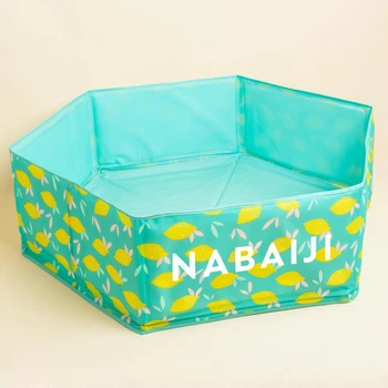 Детский Мини Бассейн NABAIJI 80л Ш88,5 х В21 см с Водонепроницаемым Чехлом Разноцветный
