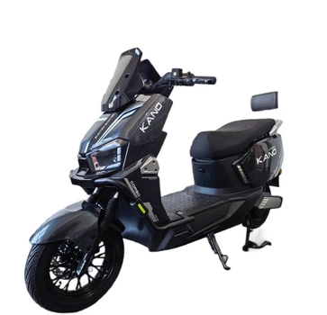 Електричний скутер Corso Kano KN-640188 (1) двигун 2000W, акумулятор літій-залізо-фосфатний 72V/30Ah, в коробці - Графітовий