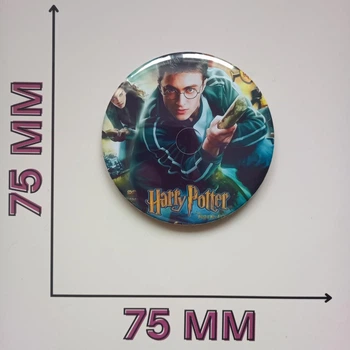 Значок Гарри Поттер Harry Potter 7,5 см (21735)