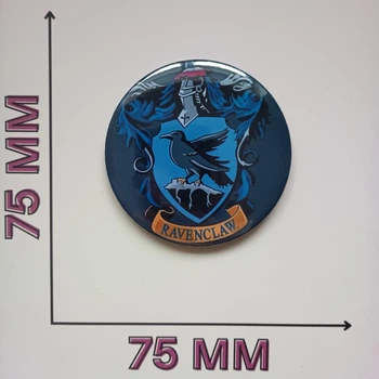 Значок Harry Potter Гарри Поттер Ravenclaw Рейвенклов 7,5 см (21718)