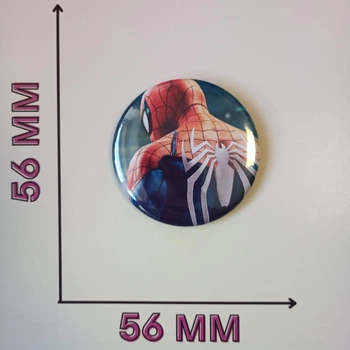 Людина-павук значок Spider man 5,6 см (25503)