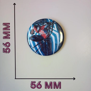 Людина-павук значок Spider man 5,6 см (25504)