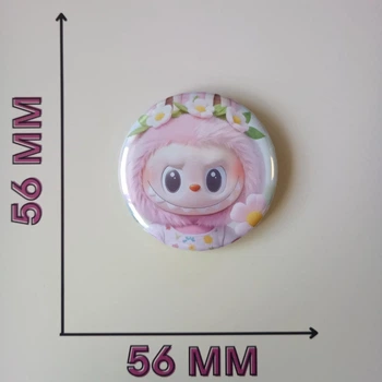Значок Лабубу Labubu 5,6 см (23914)