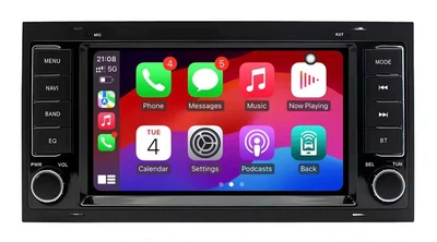 Штатна магнітола для Volkswagen Touareg / T5 Multivan 4/32GB 7 дюймів Android 12 з активним охолодженням