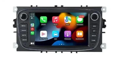 Штатна магнітола CARWAY Ford 7" Android 12 4/32GB Black: Focus, Mondeo, Kuga, S-Max, Transit з CarPlay