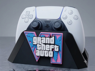 Держатель Dualsense в стиле GTA 6