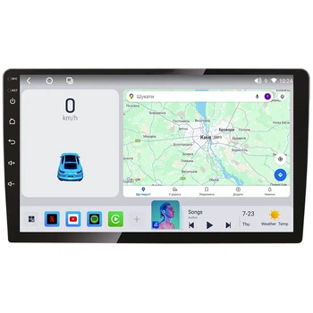 Автомобільна мультимедійна система M6 9" QLED 8x1.6GHz 4+64Gb 4G TDA7388 4x50W