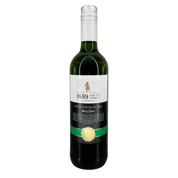 Вино 1659 SAUVIGNON BLANC 2025 біле сухе 0,75л 12,5%