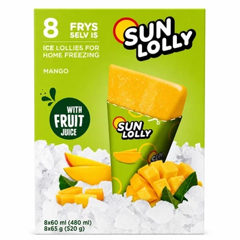 Морозиво рідке SUN LOLLY Манго 8х60мл И219
