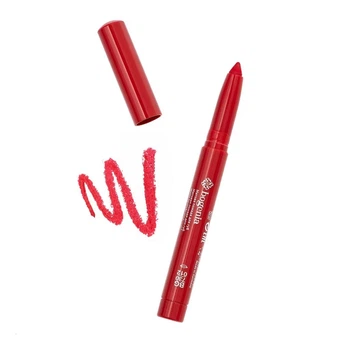 Водостойкая помада-карандаш Bogenia Velvet Waterproof Matte Lipstick 012 Frisky Red для стойкого макияжа 1.4 мл