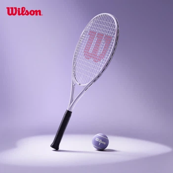 Ракетка теннисная Wilson TRIUMPH WR209510U2 алюминиевая для начинающих, фиолетовая