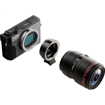 Переходное кольцо JIAHUACAI EF-EOSM для беззеркальных камер Canon M50, M3, M100, M6 II, для объективов EF, с автофокусом, байонет Canon M