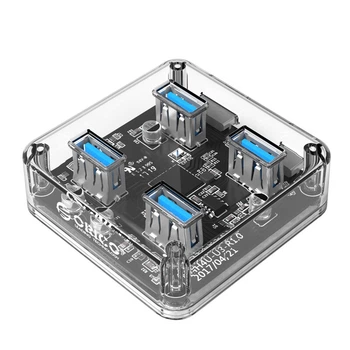 Хаб ORICO MH4UC-C3 Type-C USB 3.0 на 4 порти