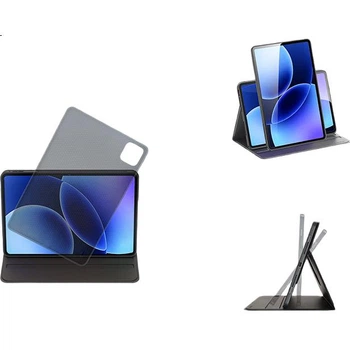 Чохол Shanmo для Xiaomi Pad 8 та Pad 8 Pro 11.2 дюйма силіконовий протиударний з поворотом на 360 градусів, синій