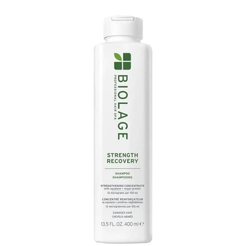 Шампунь BIOLAGE Hair Spa STRENGTH RECOVERY Shampoo 400 мл для відновлення та зміцнення пошкодженого волосся зі скваланом оливи