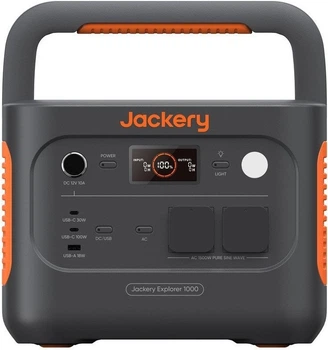 Stacja ładująca Jackery Explorer 1000 v2 / 1500 W / 1070 Wh / LiFePO4 (21-0001-000221)